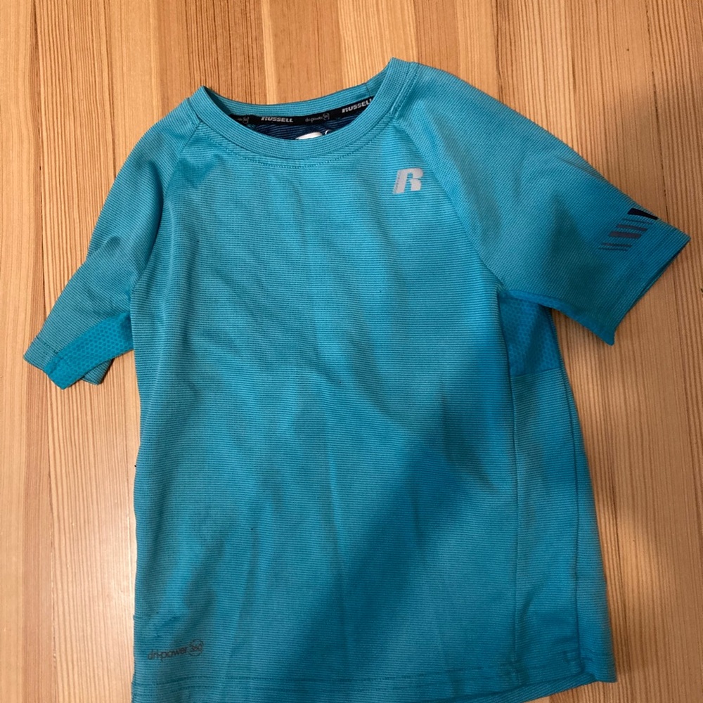 Blue boys Russel shirt
